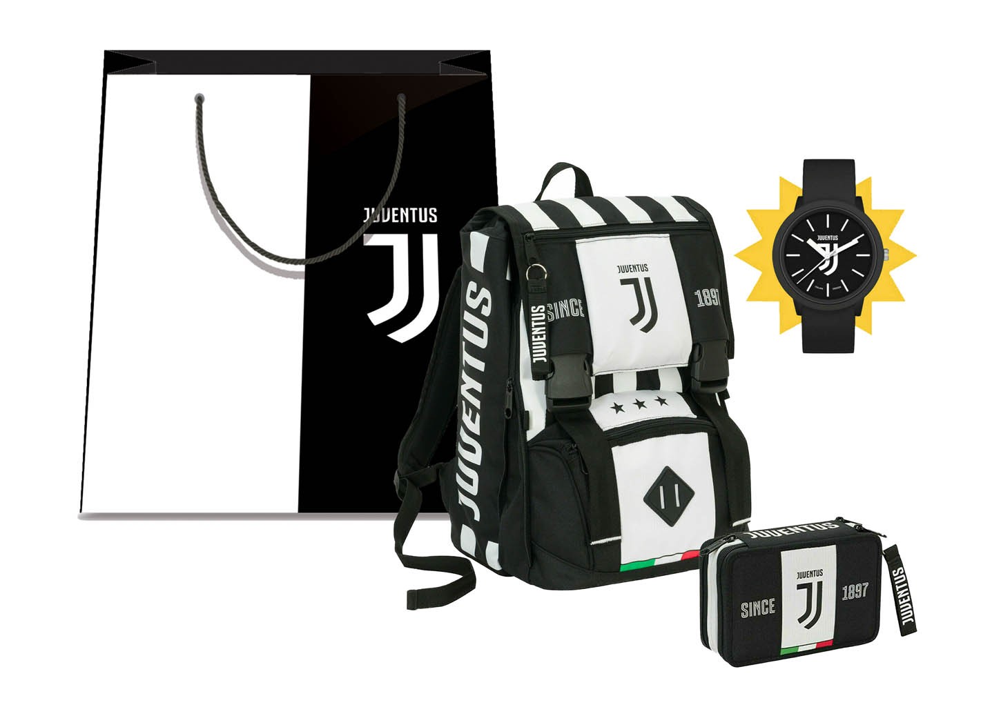 JUVE GIFT SET PORTAMERENDA + CAPPELLO RYC10JV